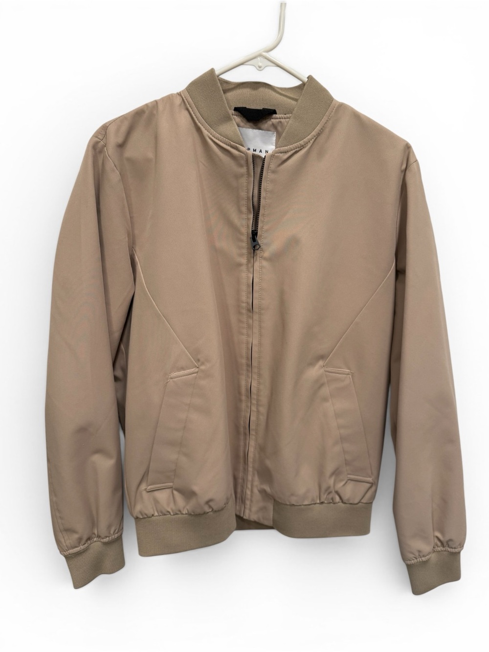 Topman Tan Bomber Jacket